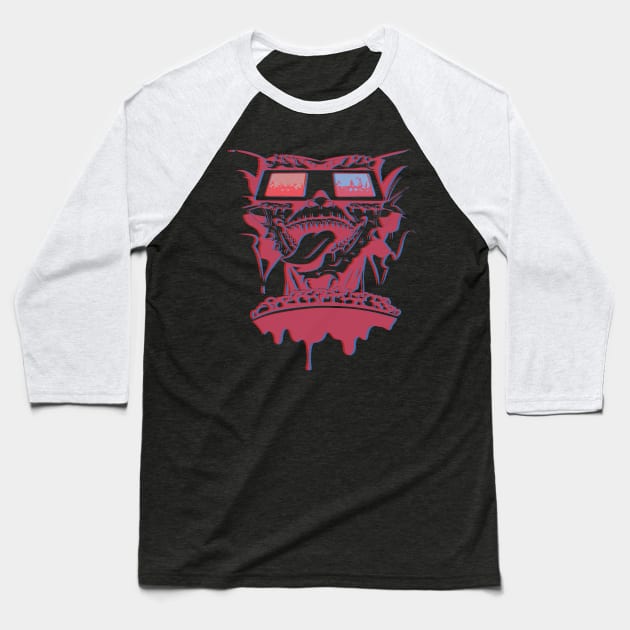 Gremlin 3D Baseball T-Shirt by MeFO